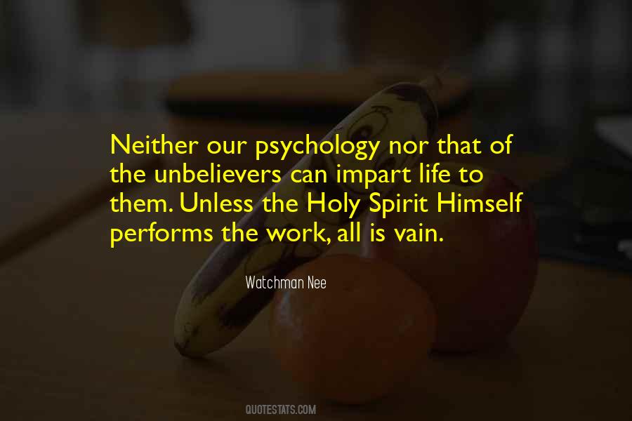 Work Psychology Quotes #306341