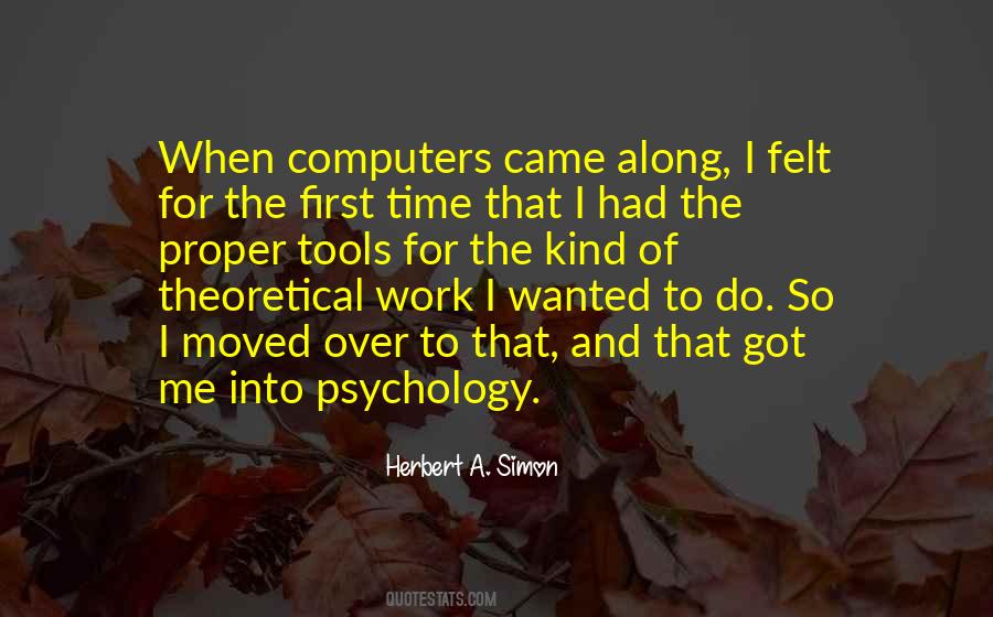 Work Psychology Quotes #972367
