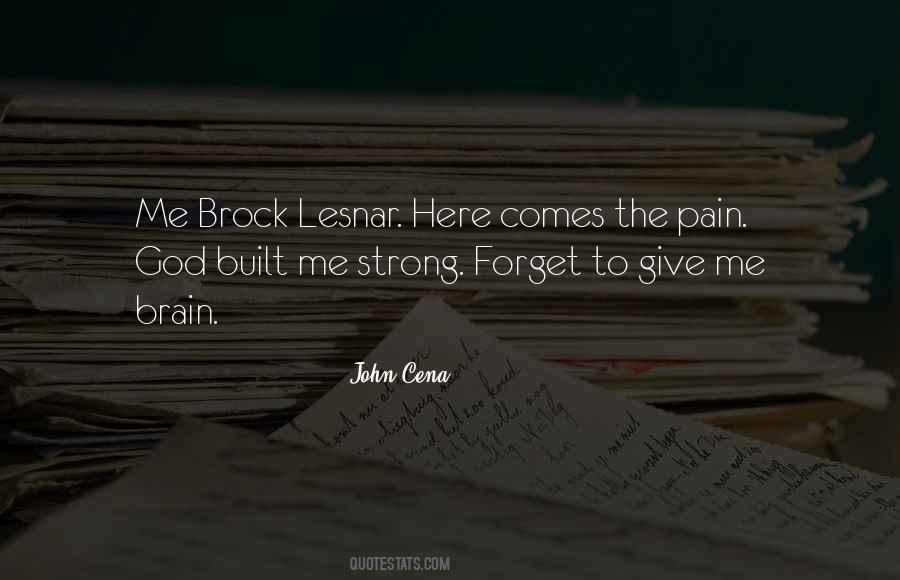 Pain God Quotes #120297