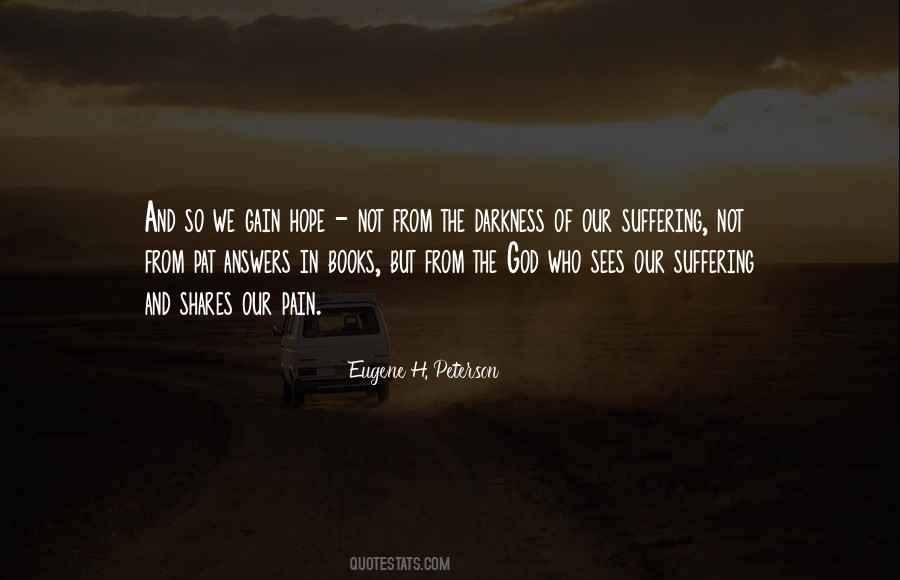 Pain God Quotes #317553