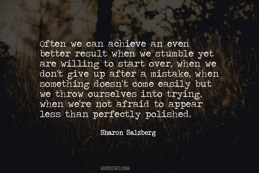 Easily Give Up Quotes #13788