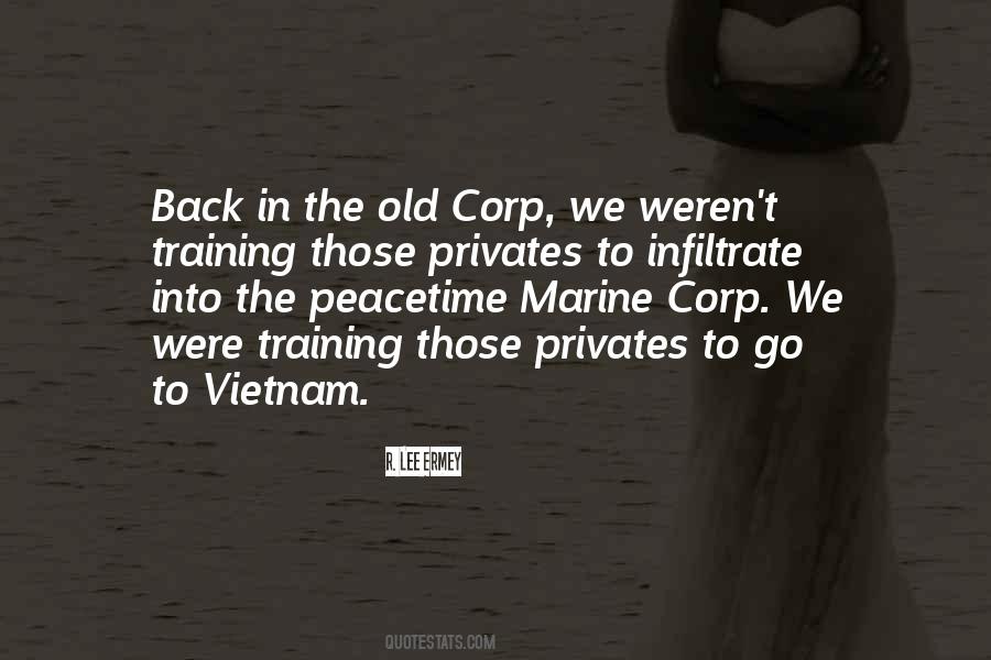 Best Marine Corp Quotes #1501143