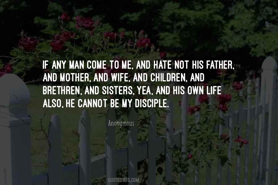 Hate My Wife Quotes #117171