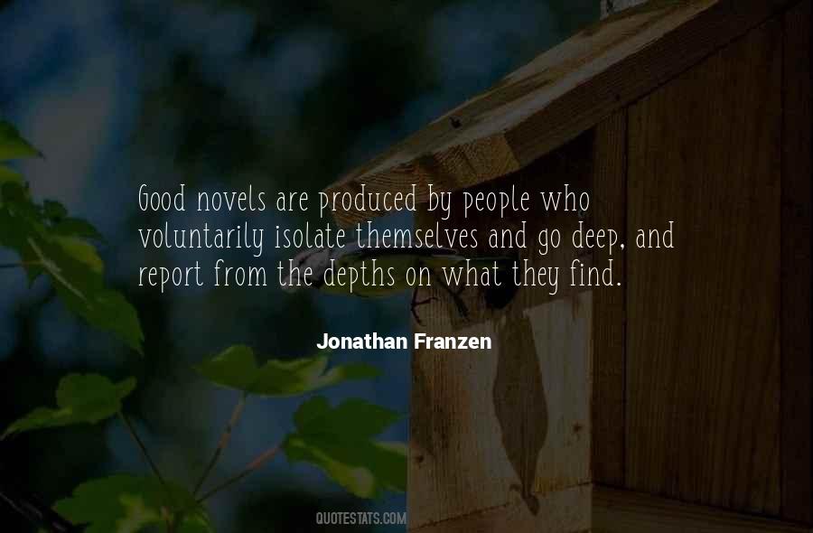 Deep In Depth Quotes #1060030