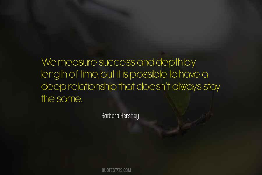 Deep In Depth Quotes #705987