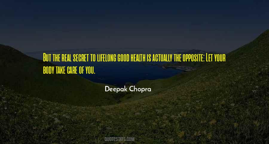 Secret Care Quotes #1242916