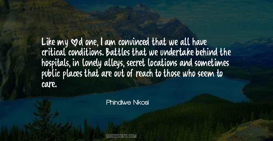 Secret Care Quotes #1605783