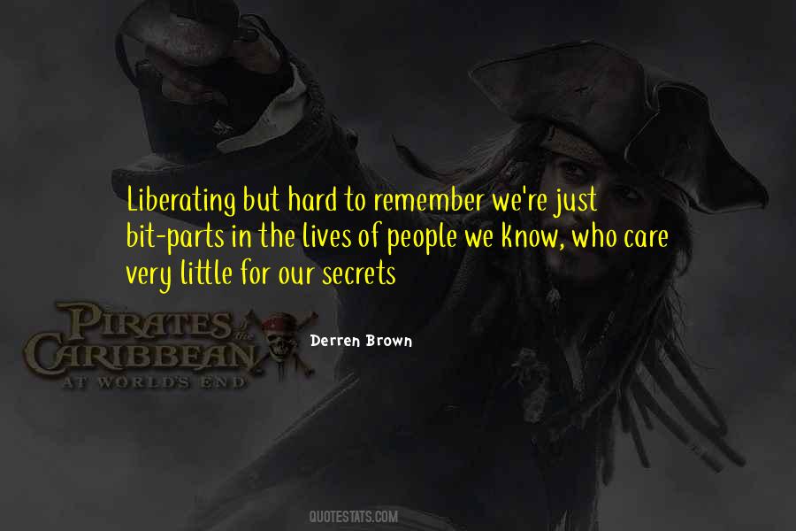 Secret Care Quotes #248706