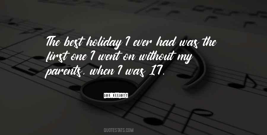 Best Holiday Ever Quotes #1412401