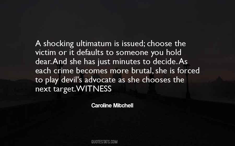Play With The Devil Quotes #78451