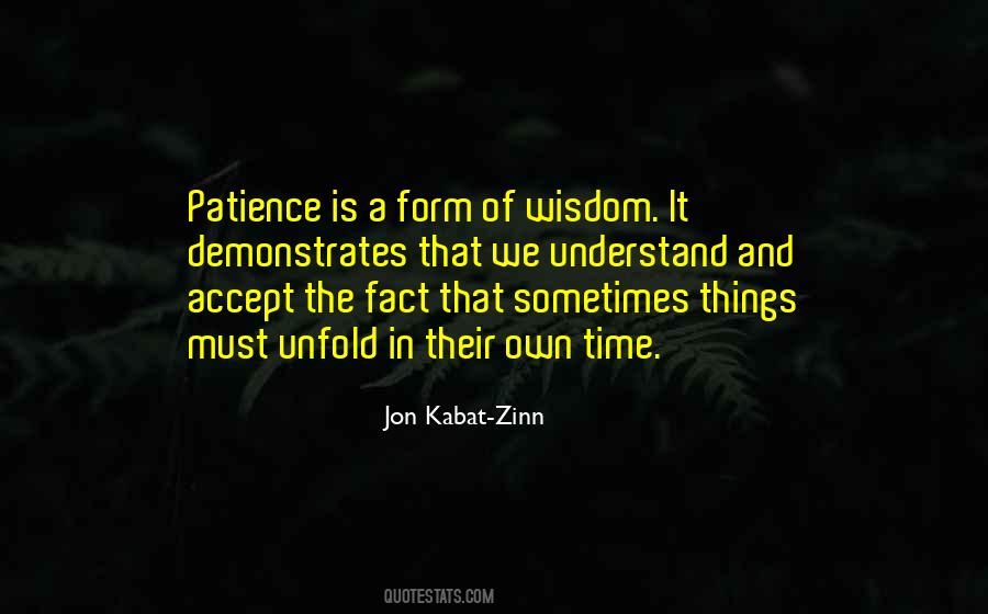 Mindfulness Patience Quotes #610868