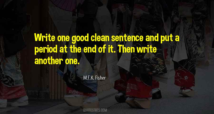 Period At The End Of A Sentence With Quotes #1579614