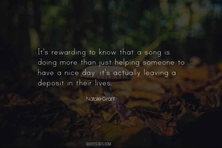 Nice Song Quotes #1401081