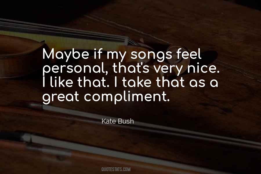 Nice Song Quotes #1652351