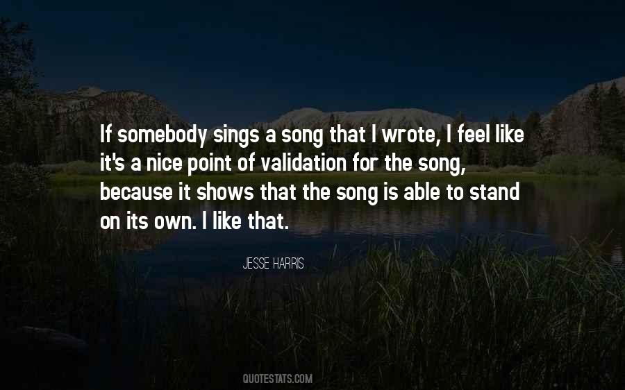 Nice Song Quotes #1871105
