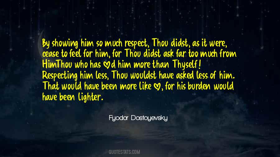 Not Respecting Someone Quotes #233119