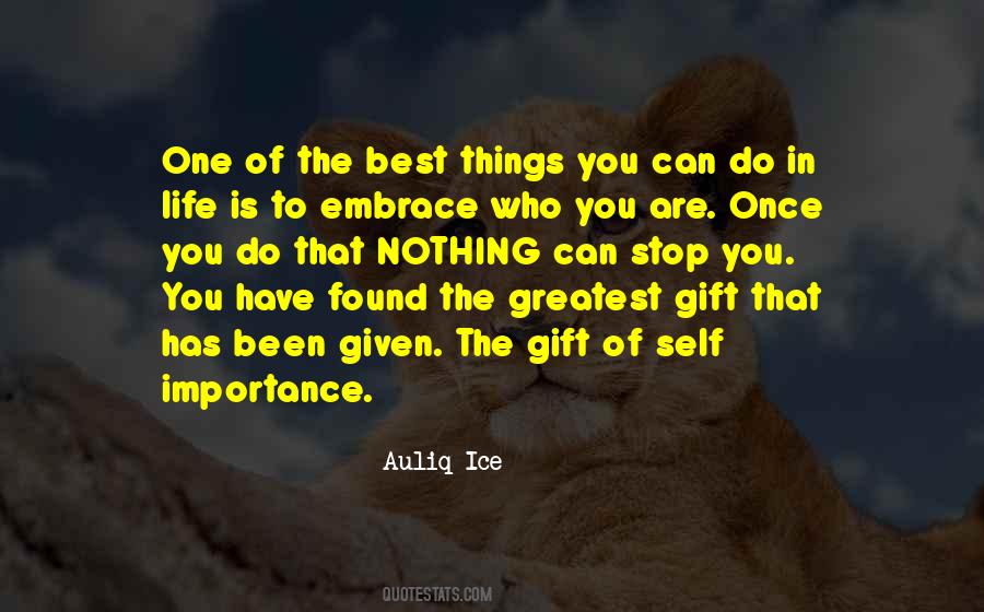 Best Gift In Life Quotes #1509583