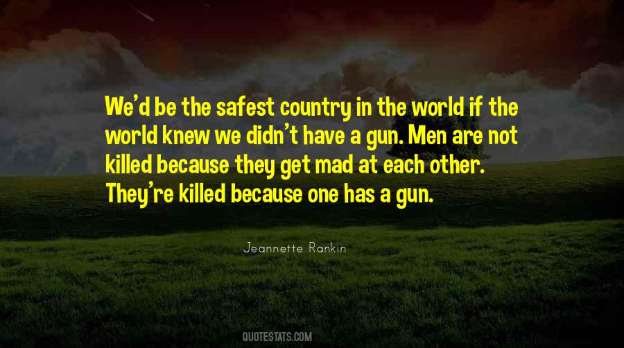 Country Gun Quotes #1411702