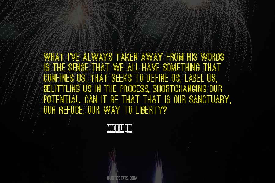 Refuge In Grief Quotes #1209622