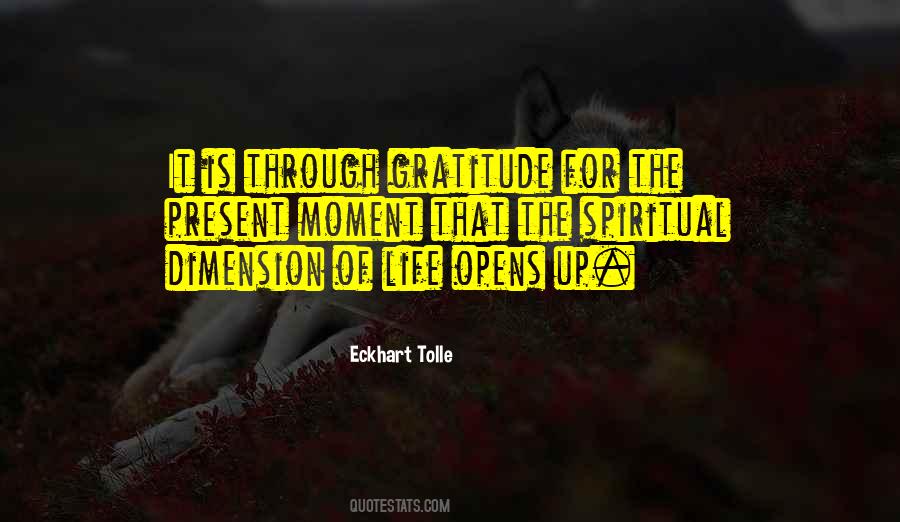 Eckhart Tolle Gratitude Quotes #1288155