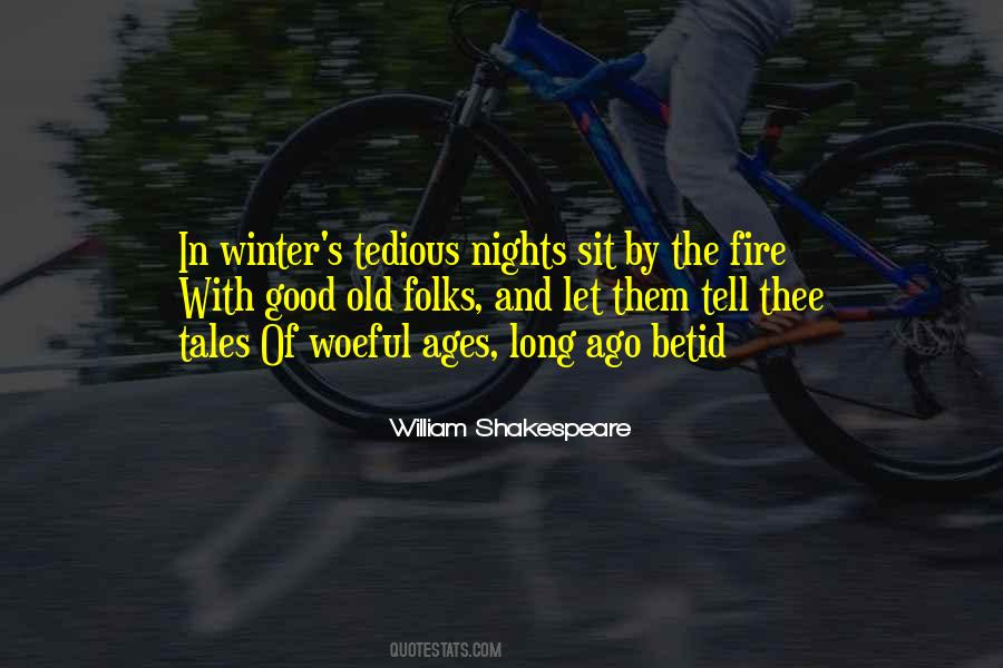 Best Winter Good Night Quotes #1387965