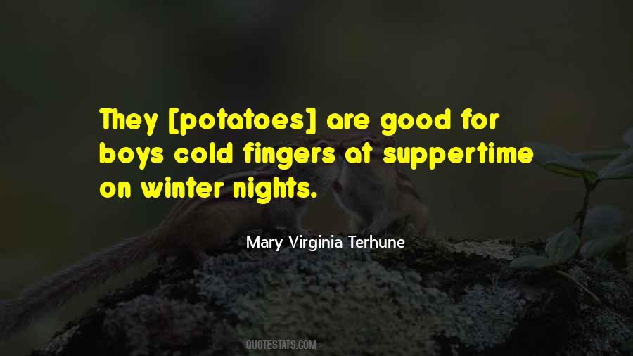 Best Winter Good Night Quotes #541339