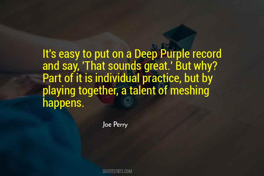 Deep Purple Quotes #182042