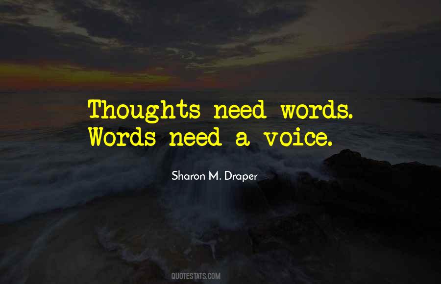 Need Words Quotes #106034