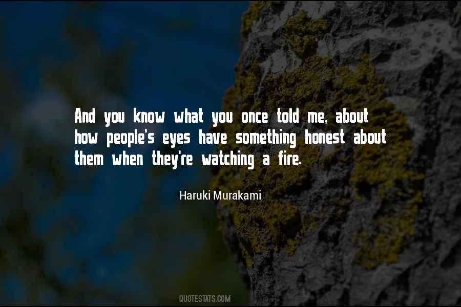 Honest Eyes Quotes #867909