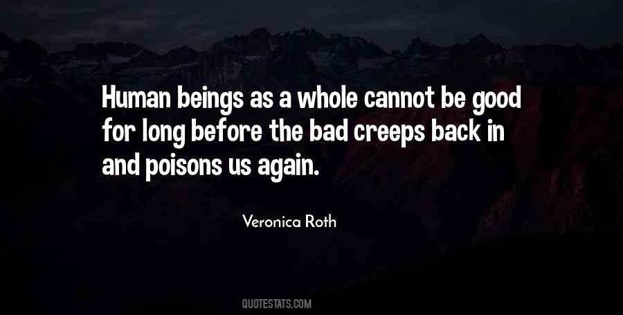Quotes About Bad Human Beings #870246