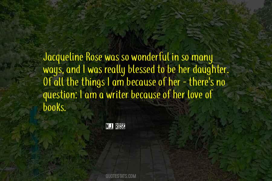 I Am Blessed With A Daughter Quotes #996033