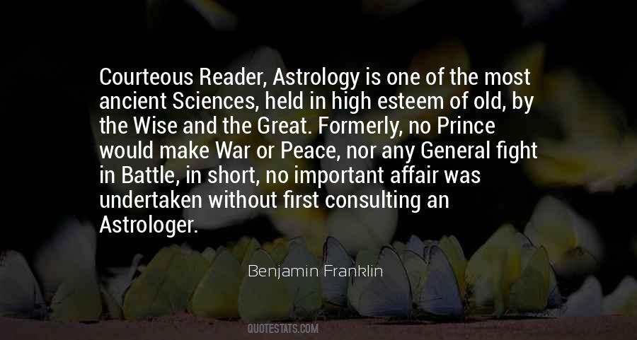 Old Benjamin Quotes #1090378