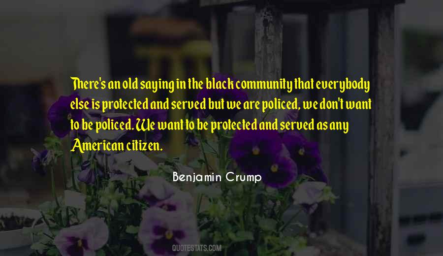 Old Benjamin Quotes #132105
