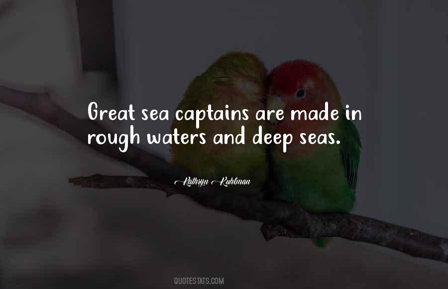 Deep Sea Water Quotes #1035538