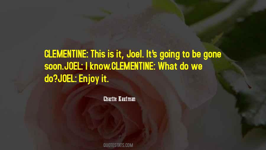 Quotes About Joel #1068885