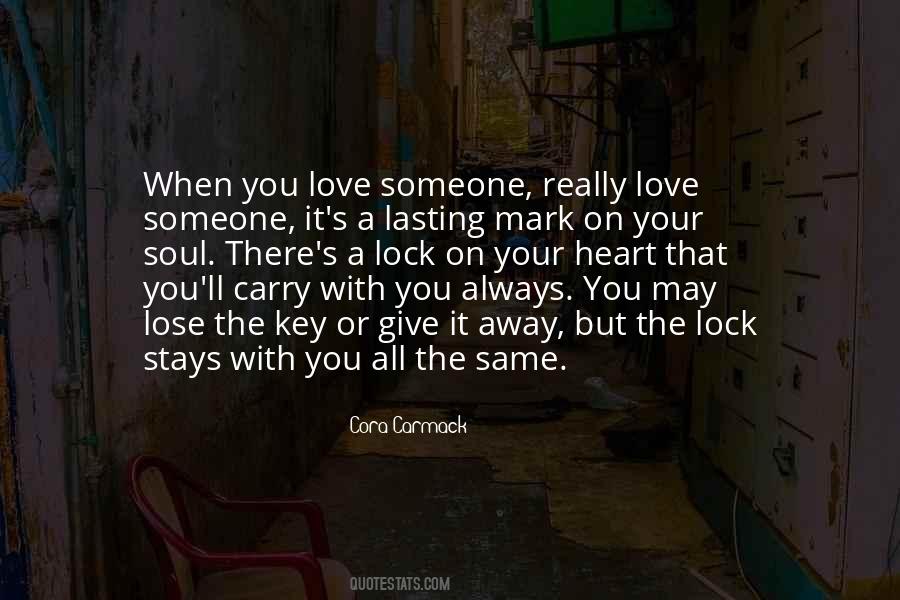 Really Love Someone Quotes #1656033