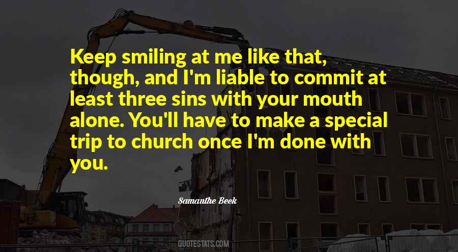 You Keep Smiling Quotes #201117