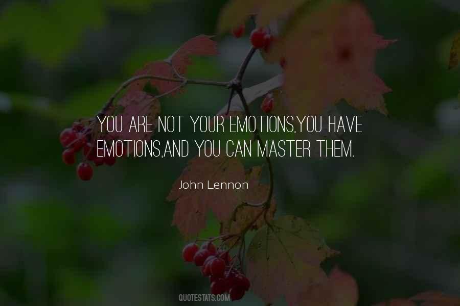Master Your Emotions Quotes #1702116