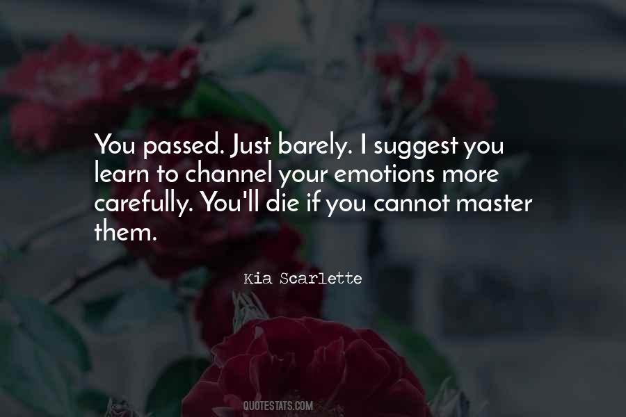 Master Your Emotions Quotes #350838