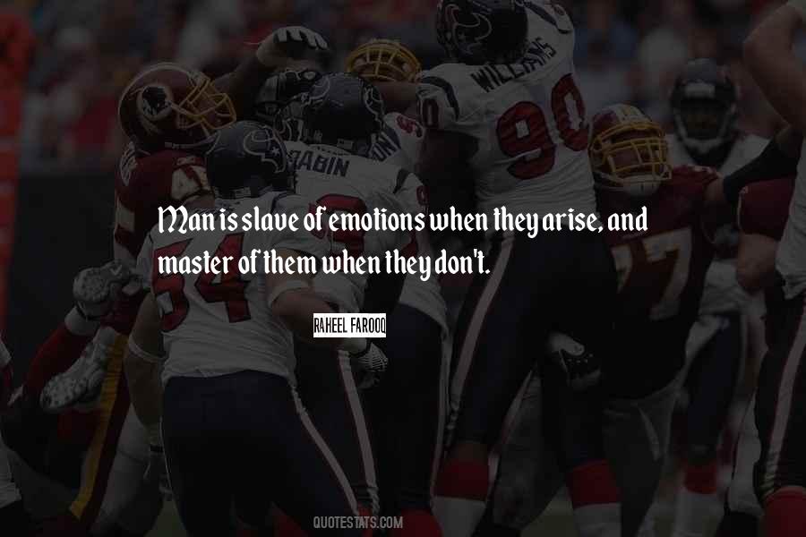 Master Your Emotions Quotes #832974