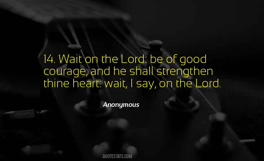 They That Wait Upon The Lord Quotes #1130858