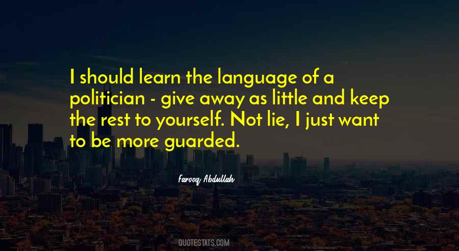 To Learn A Language Quotes #1085852