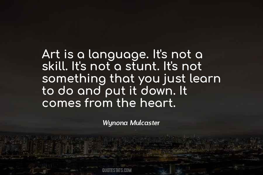 To Learn A Language Quotes #288931