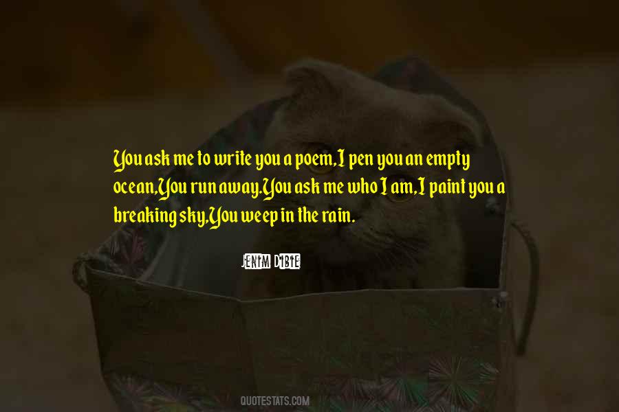 I Am A Poet Quotes #1725290