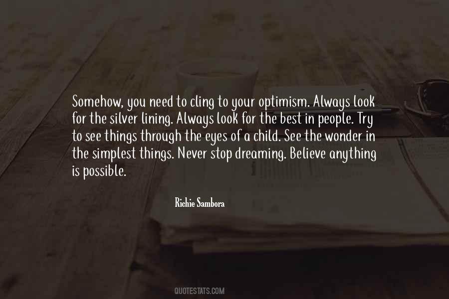 If You Believe In Yourself Anything Is Possible Quotes #71011