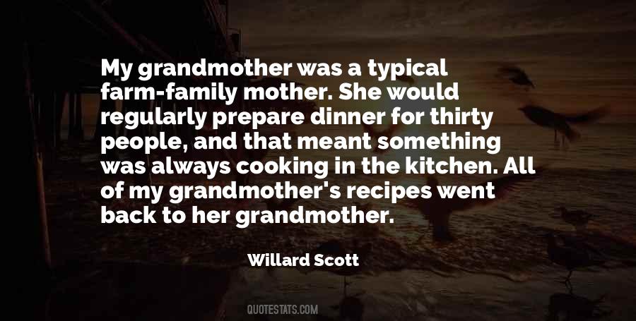 Cooking Family Quotes #939988