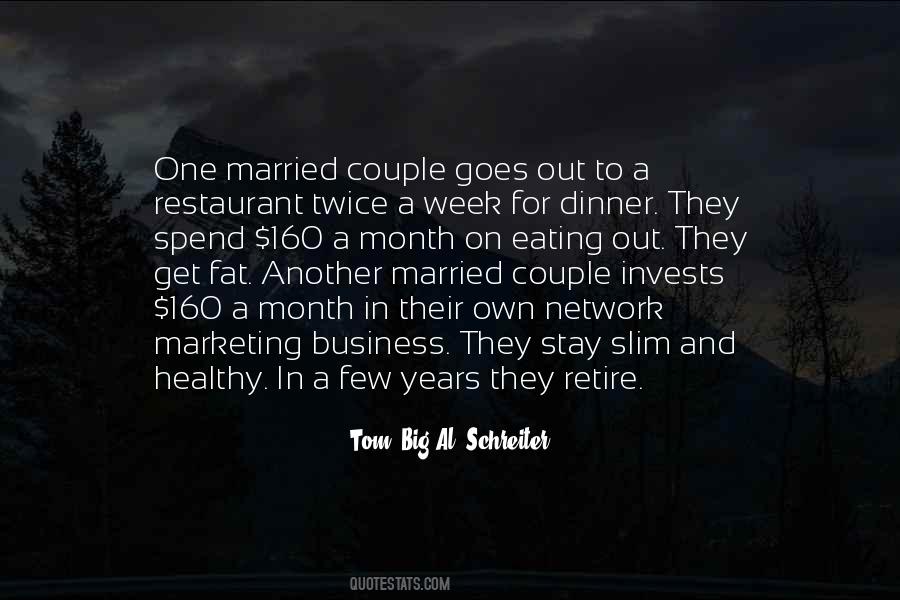 Business Dinner Quotes #1066439