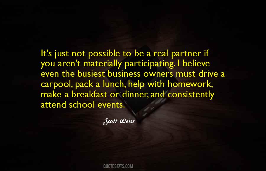 Business Dinner Quotes #753464
