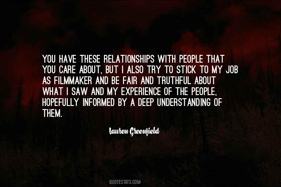 Deep Understanding Quotes #1091964