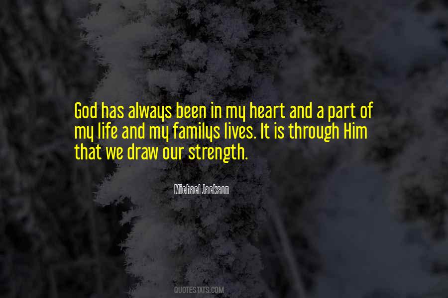 God Is The Strength Of My Heart Quotes #172561